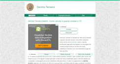 Desktop Screenshot of decimoterceiro.org