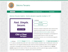 Tablet Screenshot of decimoterceiro.org